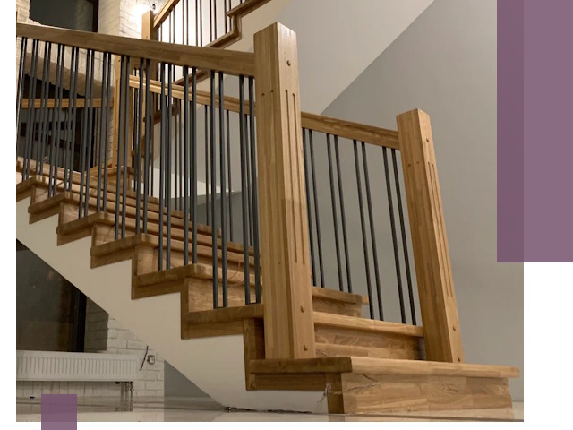 Реставрация деревянных и металлических лестниц в Переславле-Залесском