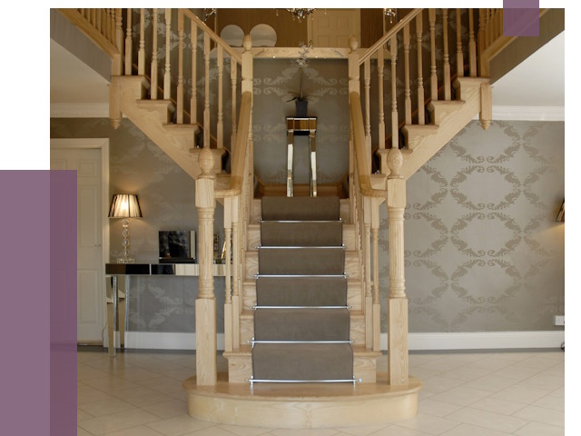 Монтаж деревянных лестниц в Переславле-Залесском от 7732 руб. 