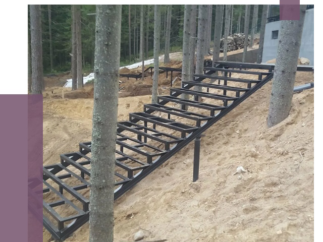 Монтаж металлических лестниц в Переславле-Залесском от 13752 руб. 