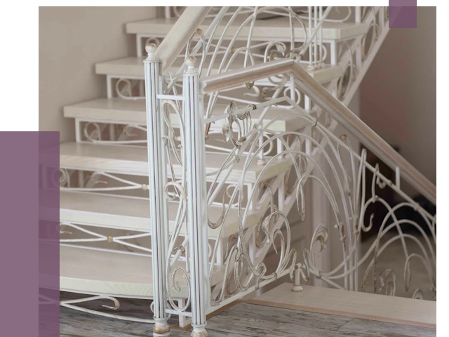 Изготовление кованых лестниц на заказ в Переславле-Залесском от 88222 руб. | ПРОЛЁТ-Прс