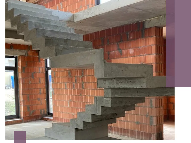 Изготовление бетонных лестниц под ключ в Переславле-Залесском