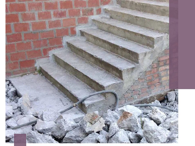 Демонтаж бетонных лестниц в Переславле-Залесском: быстро и безопасно