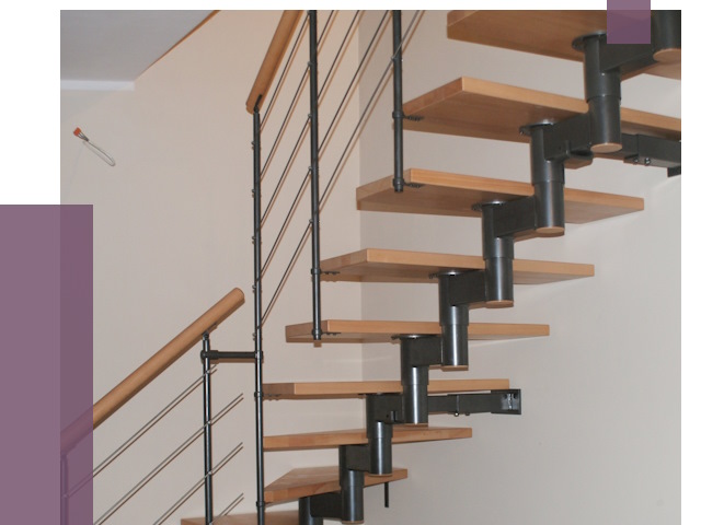 Изготовление модульных лестниц в Переславле-Залесском от 11676 руб. 