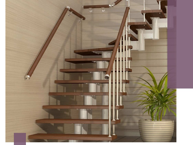 Изготовление модульных лестниц под ключ в Переславле-Залесском