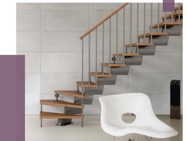 Монтаж модульных лестниц в Переславле-Залесском от 6435 руб. 