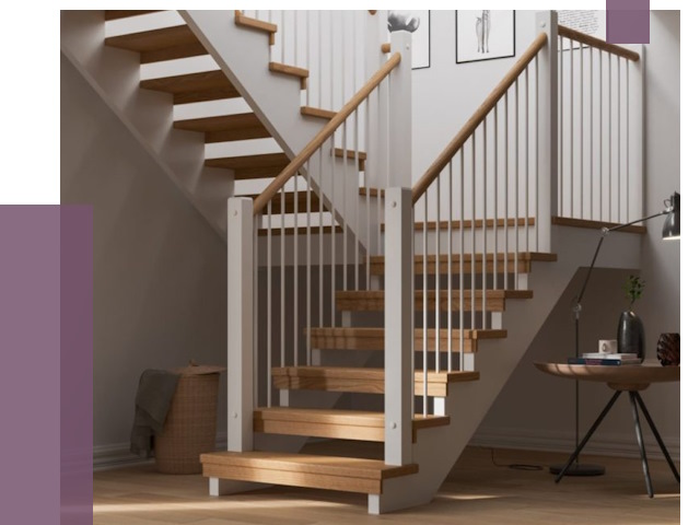 Маршевые лестницы в Переславле-Залесском от 38662 руб. — монтаж | ПРОЛЁТ-Прс