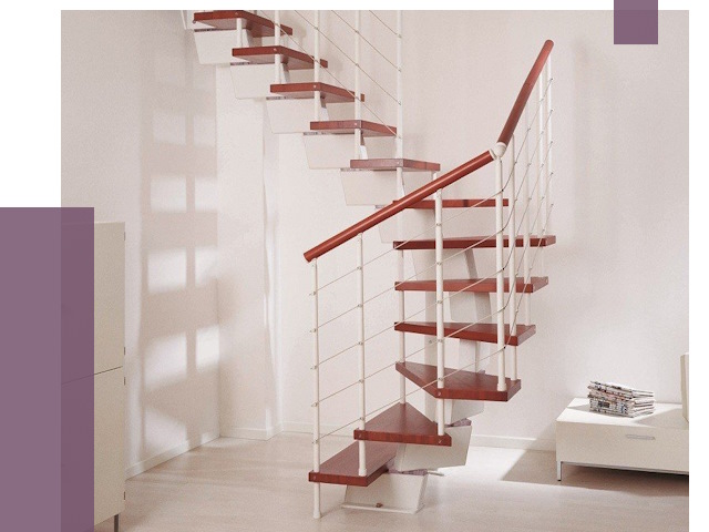 Изготовление лестниц на больцах в Переславле-Залесском от 9860 руб. | ПРОЛЁТ-Прс
