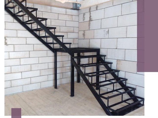 Лестницы на металлокаркасе под ключ в Переславле-Залесском — изготовление и монтаж