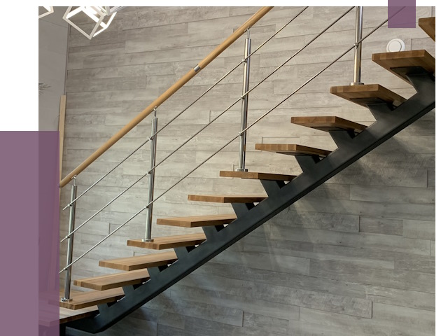 Изготовление лестниц на монокосоуре в Переславле-Залесском от 77324 руб. 