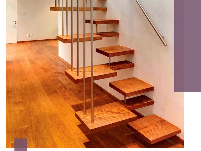 Лестницы «гусиный шаг» на заказ в Переславле-Залесском для узких пространств