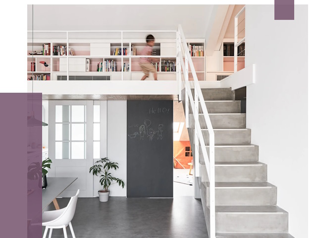 Лестницы для двухуровневой квартиры в Переславле-Залесском от 179038 руб. | ПРОЛЁТ-Прс