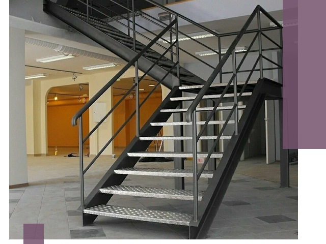 Лестницы для офиса в Переславле-Залесском: изготовление, монтаж, демонтаж