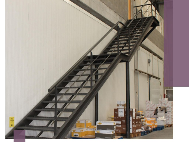 Лестницы для производства в Переславле-Залесском — изготовление и монтаж