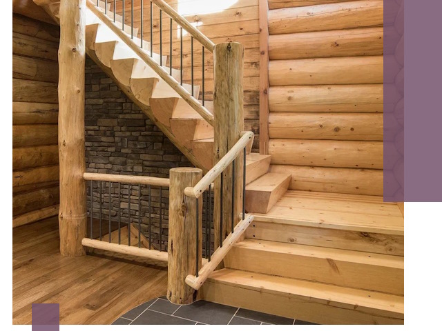 Лестницы в баню под заказ и профессиональный монтаж в Переславле-Залесском