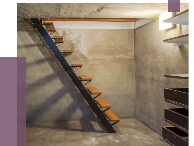 Лестницы в подвал в Переславле-Залесском от 13337 руб. — монтаж | ПРОЛЁТ-Прс