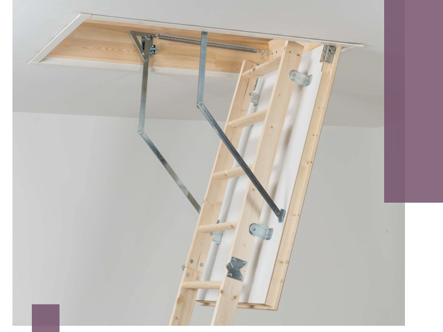 Установка чердачной лестницы под ключ в Переславле-Залесском