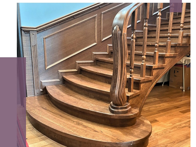 Дубовые лестницы под ключ в Переславле-Залесском от 179038 руб. — ПРОЛЁТ-Прс