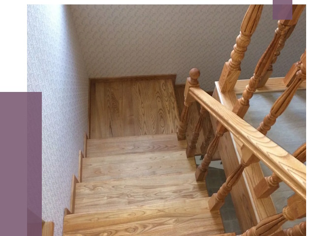 Сосновые лестницы в Переславле-Залесском под ключ от 8199 руб.  | ПРОЛЁТ-Прс