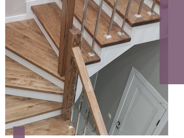 Обшивка металлических лестниц под ключ в Переславле-Залесском