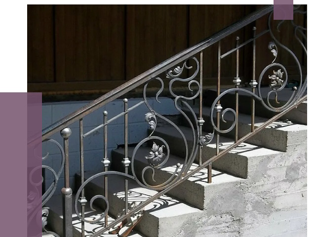 Кованые перила в Переславле-Залесском от 8822 руб. под ключ — качество от ПРОЛЁТ-Прс