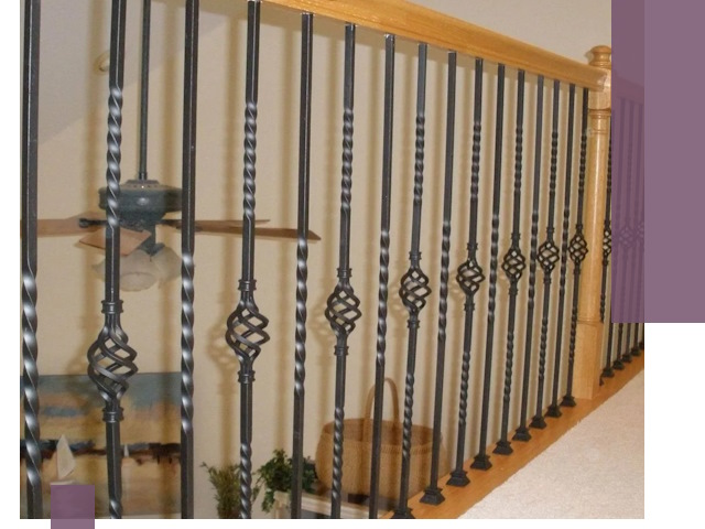 Изготовление и монтаж кованных перил в Переславле-Залесском под ключ