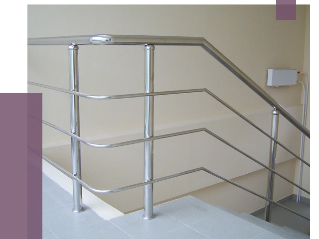 Алюминиевые перила в Переславле-Залесском от 6435 руб. под ключ | ПРОЛЁТ-Прс