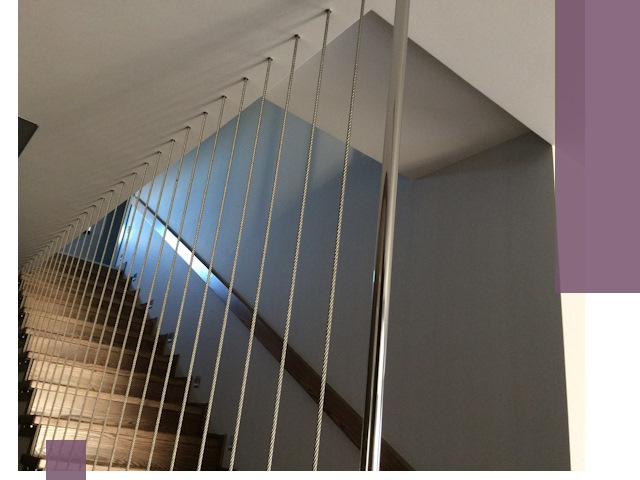 Тросовые перила под ключ в Переславле-Залесском — производство и монтаж