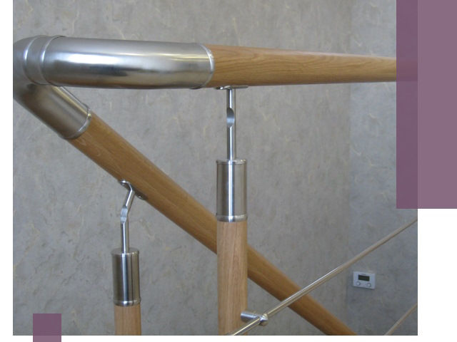 Комбинированные перила на заказ в Переславле-Залесском — монтаж и производство