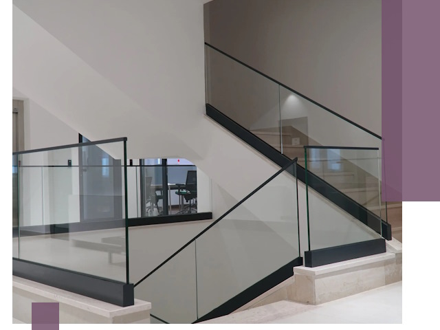 Стеклянные перила премиум-класса с установкой в Переславле-Залесском