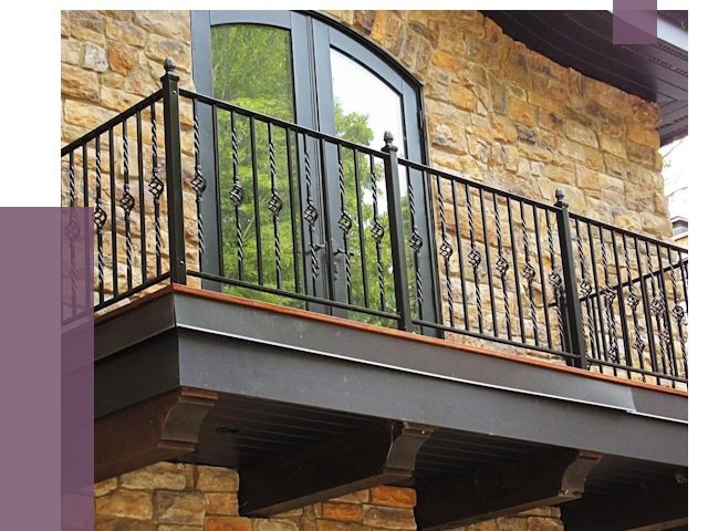 Балконные ограждения в Переславле-Залесском от 8148 руб. — купить | ПРОЛЁТ-Прс