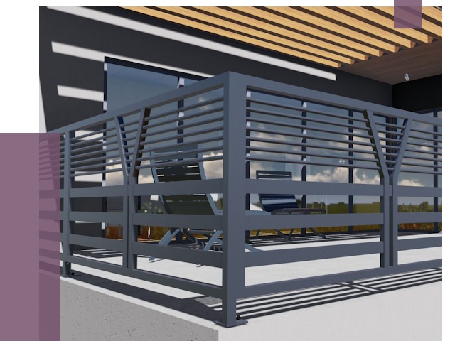 Изготовление балконных ограждений в Переславле-Залесском от 10898 руб. | ПРОЛЁТ-Прс