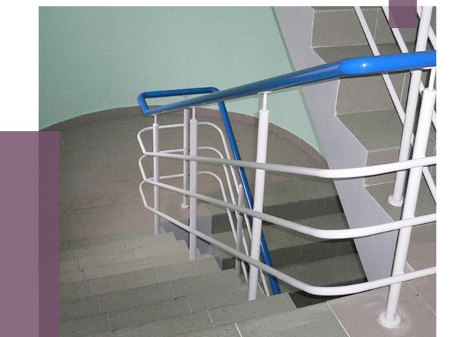 Перила в подъезде в Переславле-Залесском — установка и замена от 7525 руб. | ПРОЛЁТ-Прс