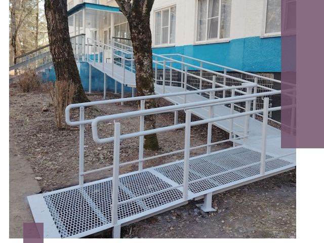 Пандусы под ключ в Переславле-Залесском: изготовление, монтаж и демонтаж