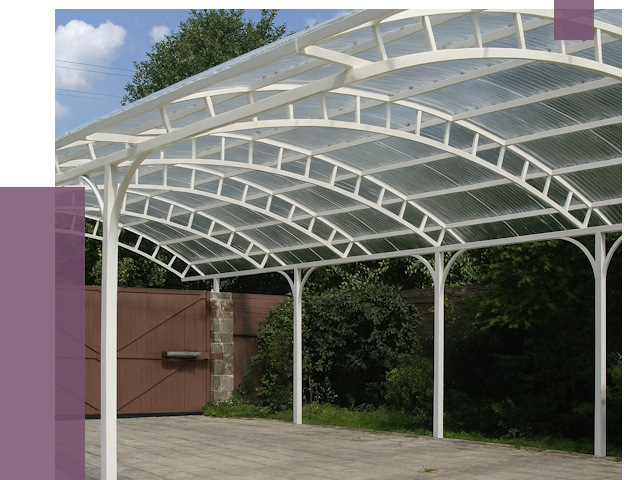 Изготовление навесов в Переславле-Залесском от 15050 руб. за м² — ПРОЛЁТ-Прс