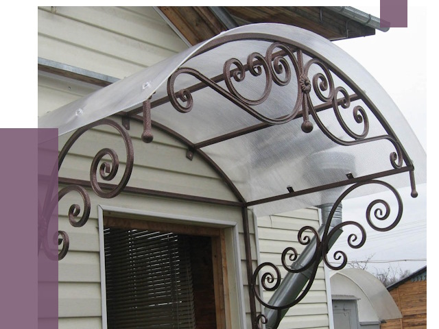 Изготовление козырьков в Переславле-Залесском от 7473 руб. — заказать | ПРОЛЁТ-Прс