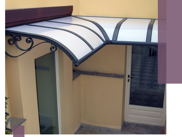 Монтаж козырьков любой сложности в Переславле-Залесском под ключ