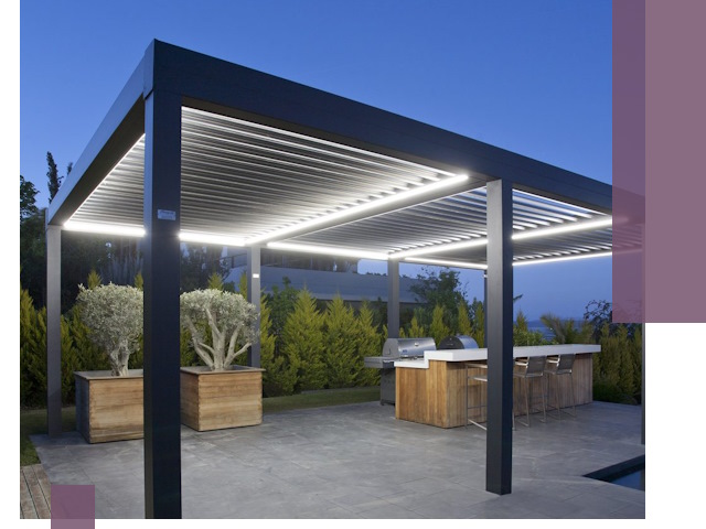 Навесы отдельно стоящие под ключ в Переславле-Залесском из металла и поликарбоната