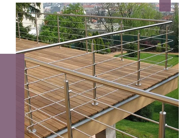 Алюминиевые парапеты в Переславле-Залесском под ключ от 7888 руб. 