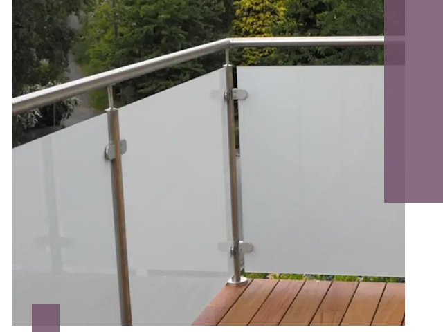 Алюминиевые парапеты для балконов и террас в Переславле-Залесском