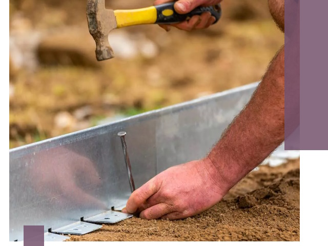 Монтаж металлических бордюров в Переславле-Залесском быстро и качественно