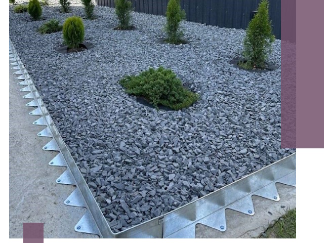 Оцинкованные металлические бордюры под заказ в Переславле-Залесском