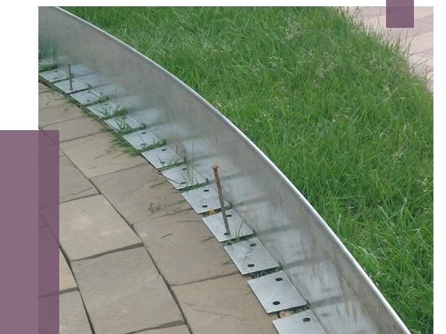 Металлические бордюры для тротуаров в Переславле-Залесском от 8822 руб.