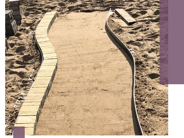 Металлические бордюры для тротуаров в Переславле-Залесском — прочные и долговечные