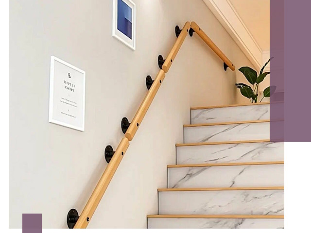 Поручни металлические и деревянные под ключ в Переславле-Залесском