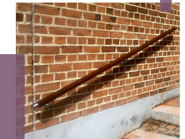 Изготовление пристенных поручней в Переславле-Залесском от 4515 руб. — ПРОЛЁТ-Прс