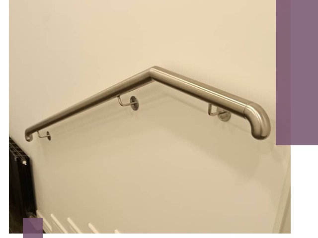 Изготовление пристенных поручней в Переславле-Залесском под ключ за сроки